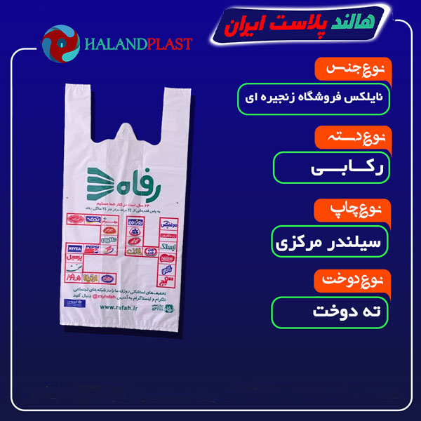 Chain store plastic bags