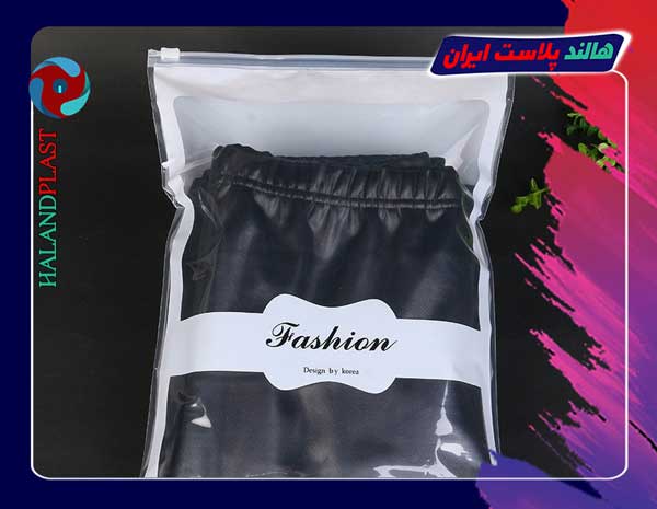 تولید انواع پلاستیک بسته بندی لباس