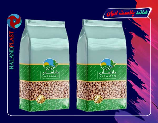 تولید کننده پلاستیک بسته بندی نخود مشهد