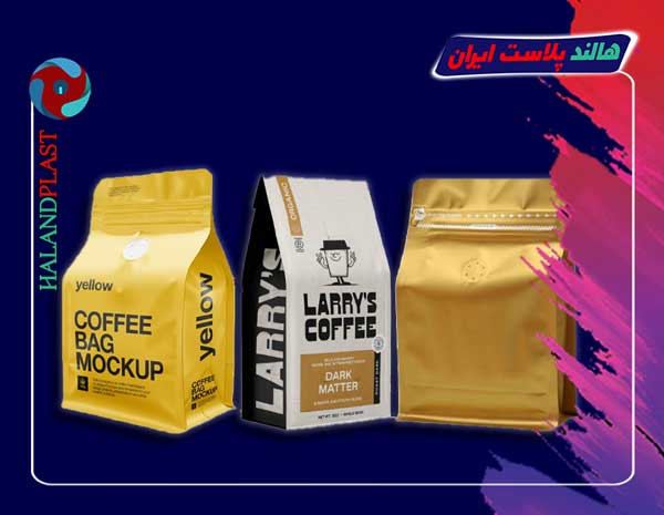 تولید پاکت بسته بندی قهوه