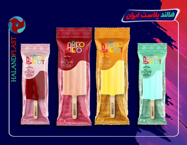 تولید و چاپ سلفون بسته بندی بستنی درمشهد