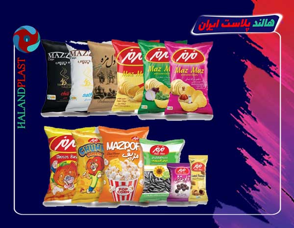 تولیدی نایلون پلاستیک بسته بندی اسنک