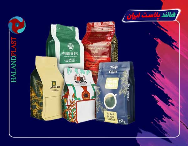 تولید پاکت بسته بندی قهوه