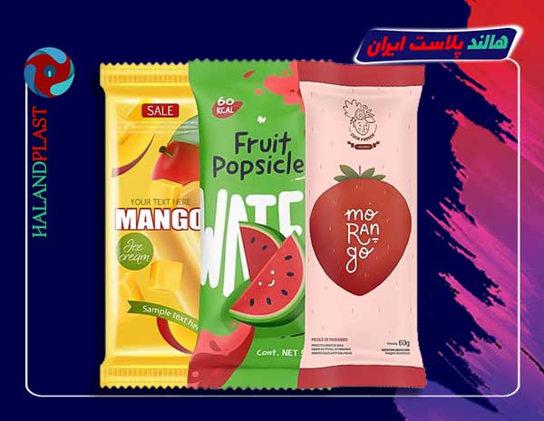 تولید انبوه و چاپ سلفون بسته بندی بستنی