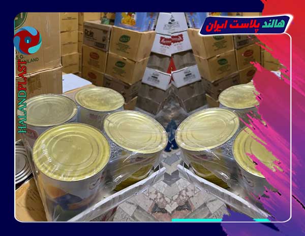 چاپ متنوع نایلون شیرینگ شل کمپوت