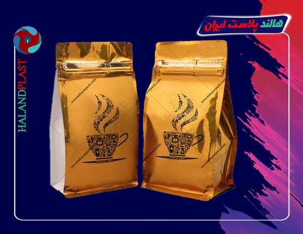 تولید پاکت بسته بندی قهوه