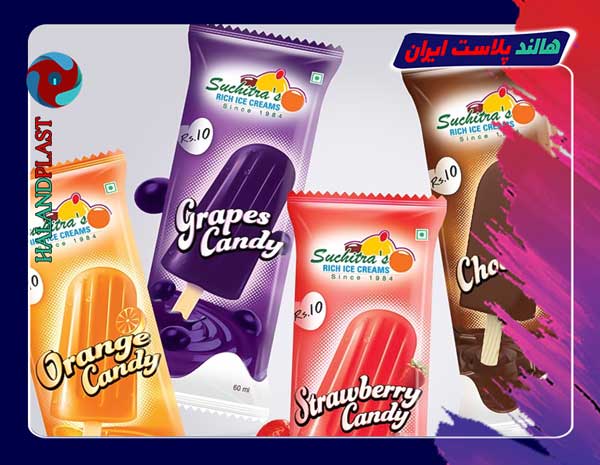 تولید کننده و چاپ سلفون برتر بسته بندی بستنی