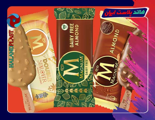 طراحی و چاپ سلفون بسته بندی بستنی