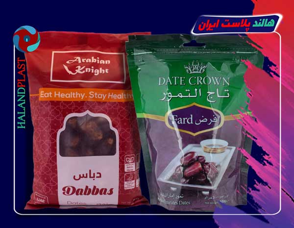 انواع پلاستیک بسته بندی خرما
