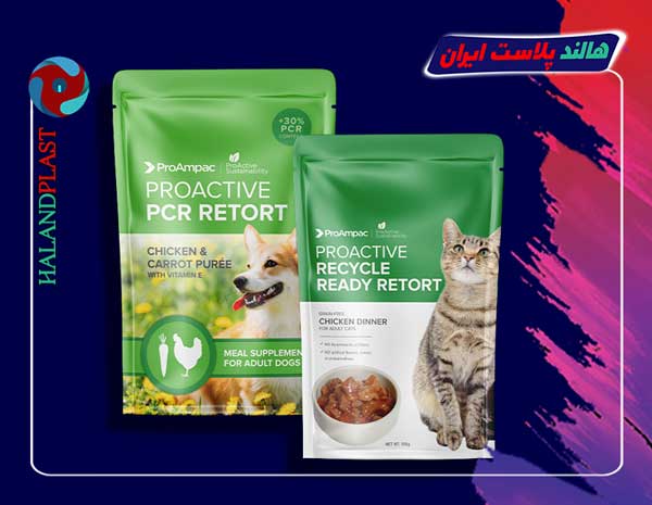 انواع پلاستیک بسته بندی غذای حیوانات