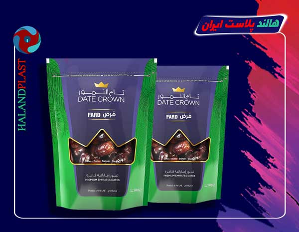 انواع پلاستیک بسته بندی خرما