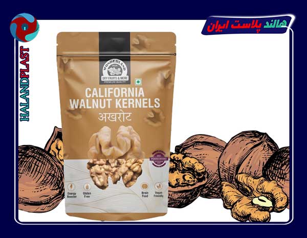 پلاستیک بسته بندی گردو و مغز گردو